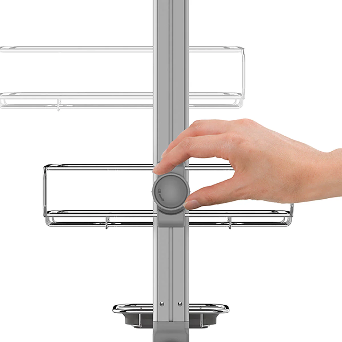 Medium Adjustable Shower Caddy - Image 3