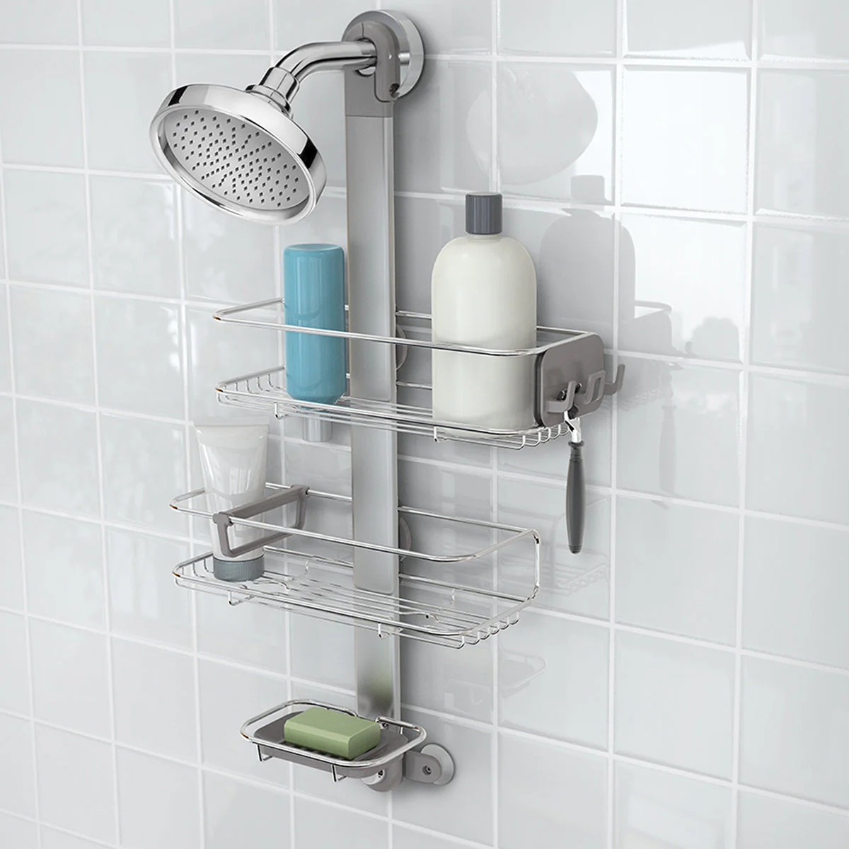 Medium Adjustable Shower Caddy - Image 4