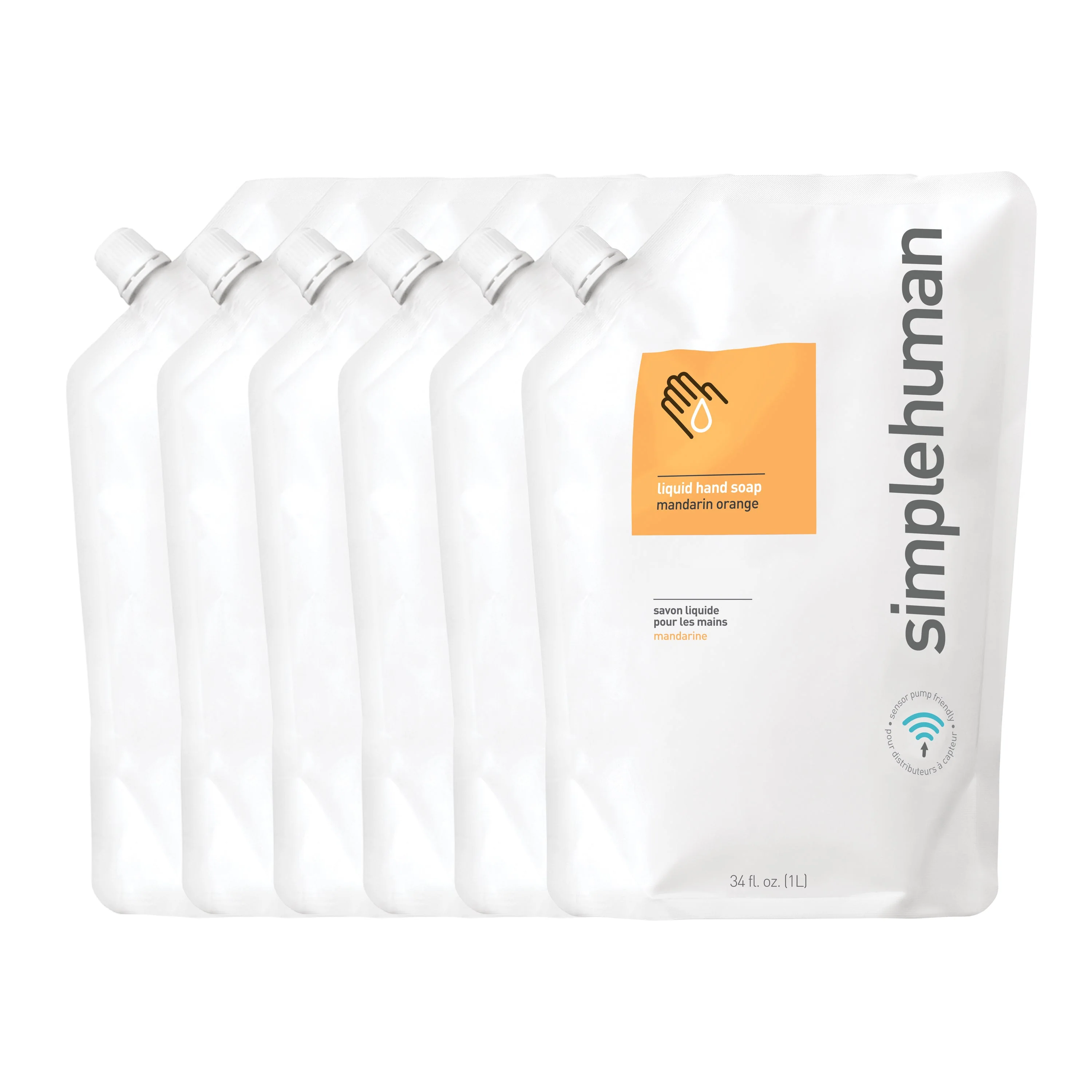 Mandarin Orange Liquid Hand Soap Refill Pouch - Image 4