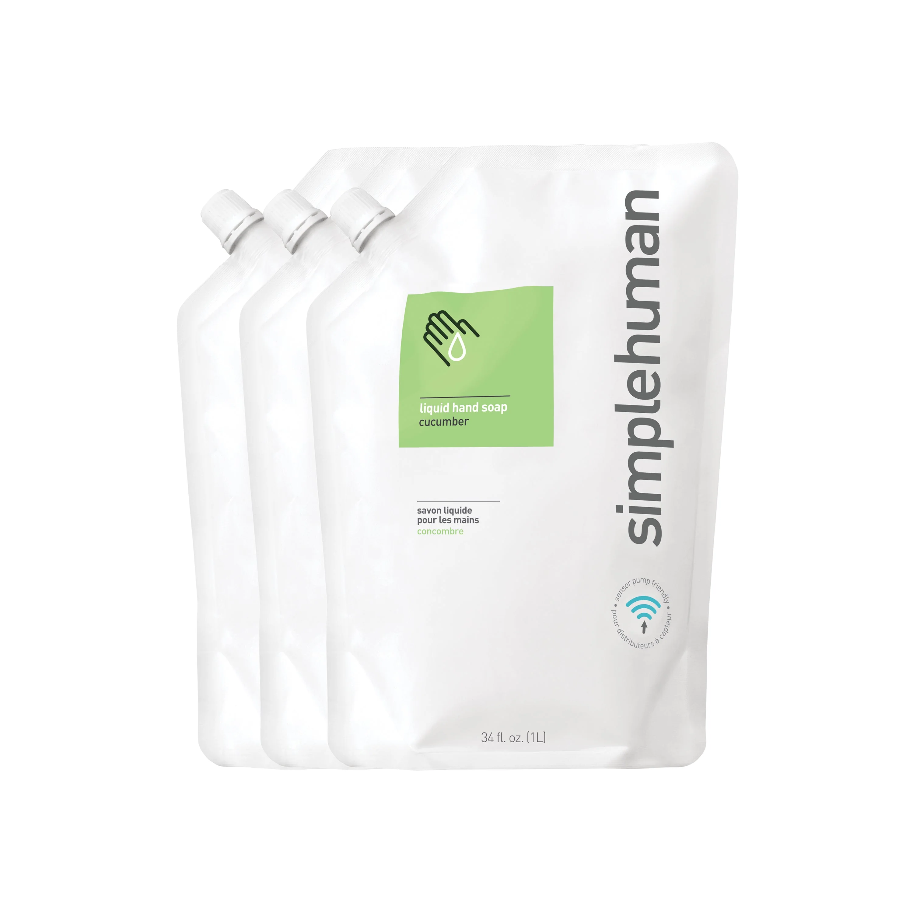 Cucumber Liquid Hand Soap Refill Pouch - Image 10