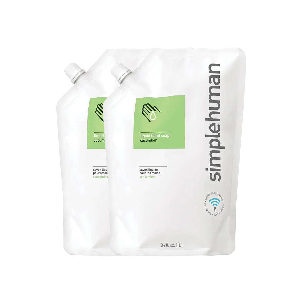Cucumber Liquid Hand Soap Refill Pouch - Image 7