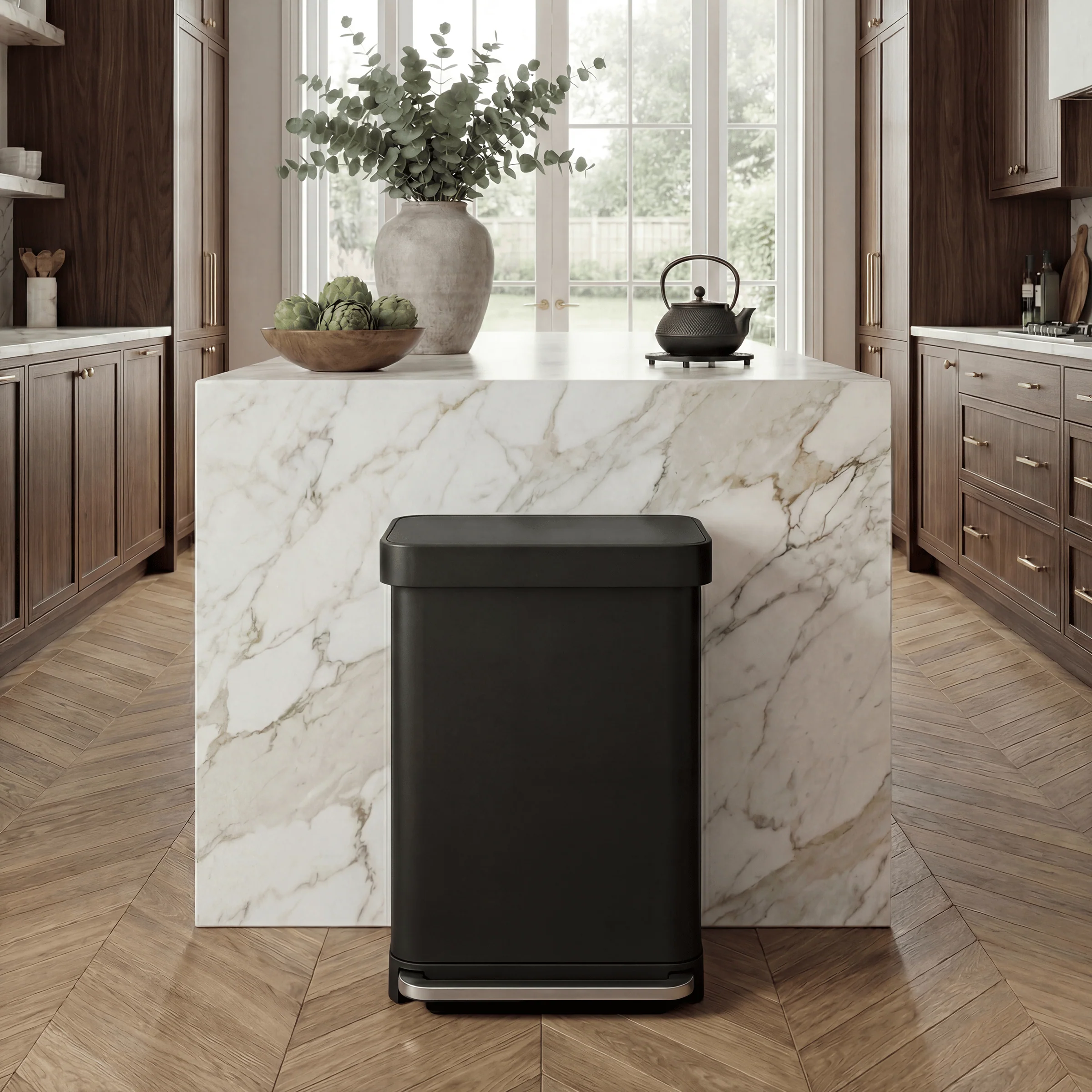 55L Rectangular Step Can with Liner Pocket - Image 9