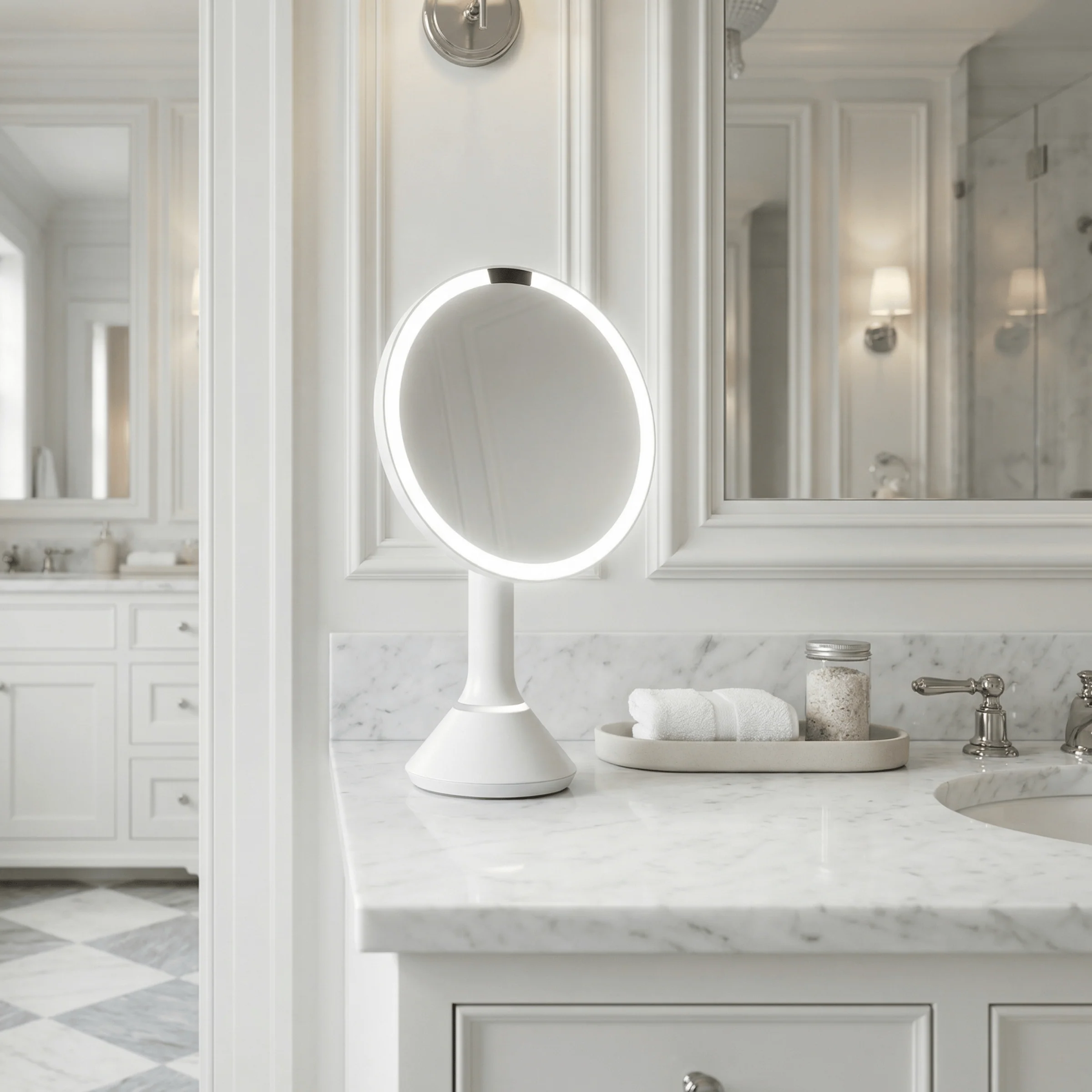 Sensor Mirror with Touch-Control Brightness and Dual Light Setting - Image 18