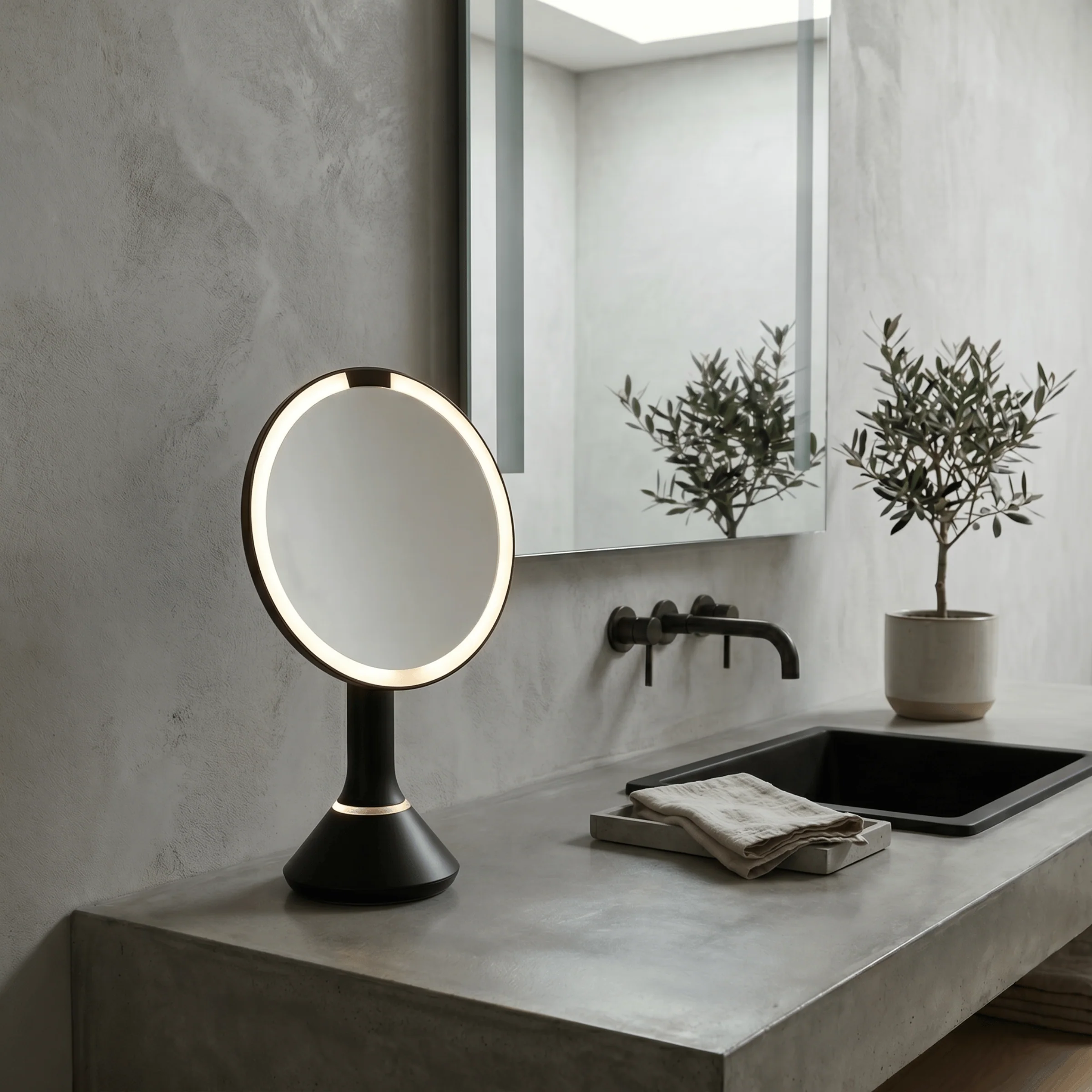 Sensor Mirror with Touch-Control Brightness and Dual Light Setting - Image 30