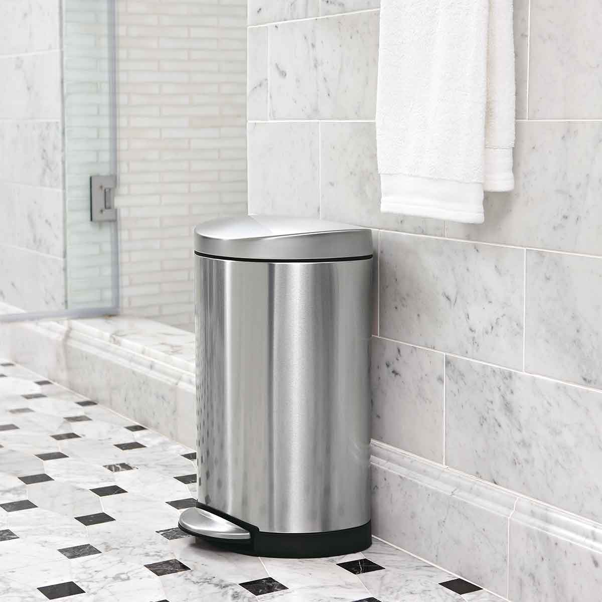 10L Semi-Round Step Can - Image 5